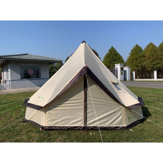 Палатка Юрта для кемпинга и пикников Размером 4х4 м Terbo Mir & Camping 2-907-8 W Палатка Юрта для кемпинга и пикников Размером 4х4 м Terbo Mir & Camping 2-907-8 W фото