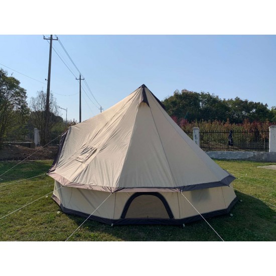 Палатка Юрта для кемпинга и пикников Размером 4х4 м Terbo Mir & Camping 2-907-8 W Палатка Юрта для кемпинга и пикников Размером 4х4 м Terbo Mir & Camping 2-907-8 W фото
