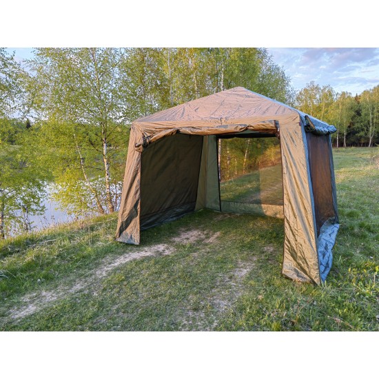 Туристический шатер беседка Terbo 2203 А для рыбалки и кемпинга 320*320*245 см Туристический шатер беседка Terbo 2203 А для рыбалки и кемпинга 320*320*245 см фото