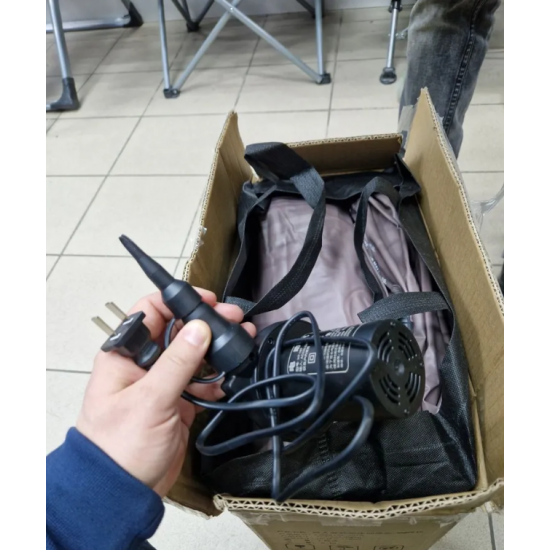 Кровать надувная двухспальная/ Матрас надувной туристический (насос в комплекте) Кровать надувная двухспальная/ Матрас надувной туристический (насос в комплекте) фото