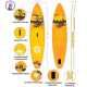 Надувная SUP-доска (SUP board) JS GQ DP с насосом, веслом и страховочным лишем. 335x81x15 см Надувная SUP-доска (SUP board) JS GQ DP с насосом, веслом и страховочным лишем. 335x81x15 см фото