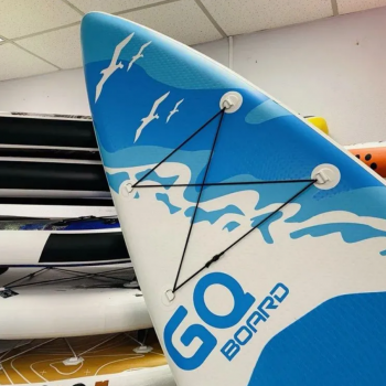 Надувная SUP-доска (SUP board) GQ-SW 11'0" c веслом и насосом / двухслойный /335х81х15 см 