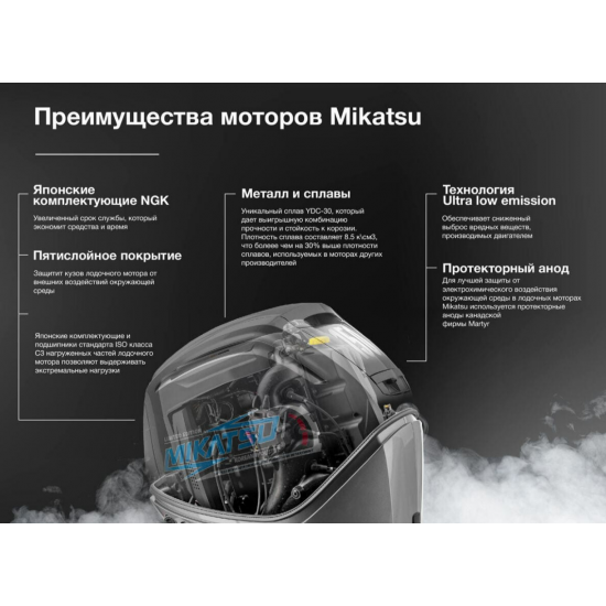 Подвесной лодочный мотор M9.8FHS фото