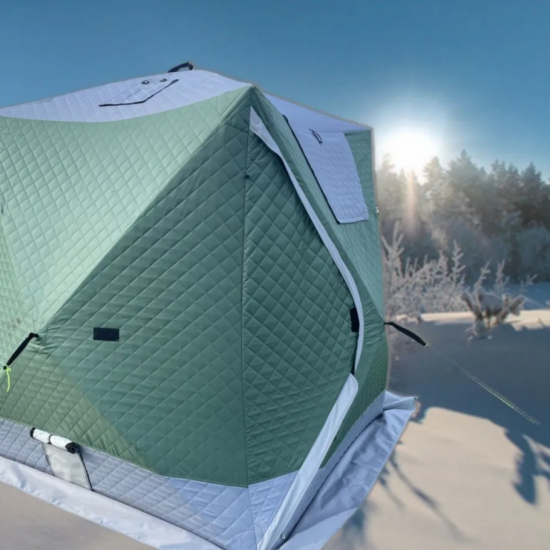 Зимняя утепленная палатка Terbo-Mir & Camping 2016 куб для рыбалки / Мобильная баня Зимняя утепленная палатка Terbo-Mir & Camping 2016 куб для рыбалки / Мобильная баня фото