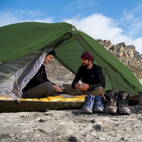 Двухместная палатка Naturehike Mongar NH17T007-M, 210T сверхлегкая двухслойная для туризма и отдыха на природе Двухместная палатка Naturehike Mongar NH17T007-M, 210T профессиональная двухслойная для туризма и отдыха на природе фото