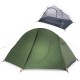 Туристическая кемпинговая 1 местная легкая палатка Naturehike NH18A095-D, 20D, алюминий Туристическая кемпинговая 1 местная легкая палатка Naturehike NH18A095-D, 20D, алюминий фото