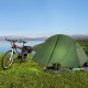 Туристическая кемпинговая 1 местная легкая палатка Naturehike NH18A095-D, 20D, алюминий Туристическая кемпинговая 1 местная легкая палатка Naturehike NH18A095-D, 20D, алюминий фото