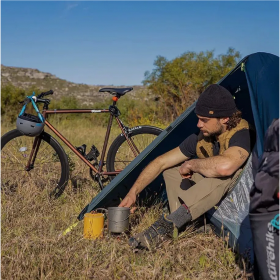 Туристическая треккинговая 1 местная палатка Naturehike 20D с ковриком, алюминий каркас Туристическая треккинговая 1 местная палатка Naturehike 20D с ковриком, алюминий каркас фото