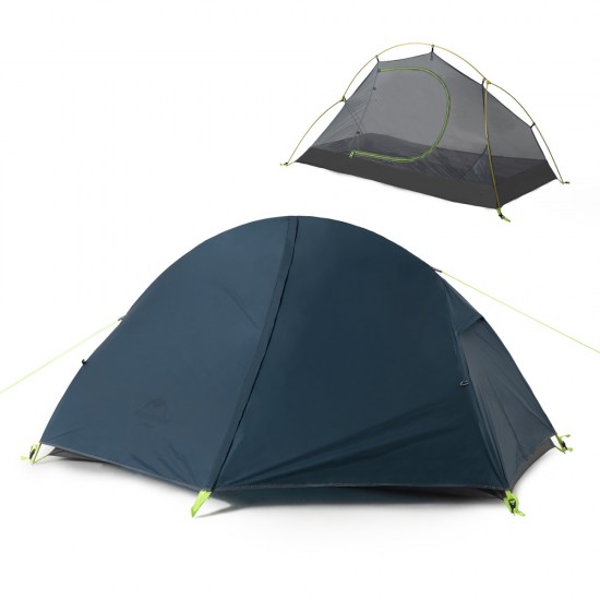 Туристическая трекинговая 1 местная палатка Naturehike 20D NH18A095-D, каркас алюминий, вес 1,3 кг Туристическая трекинговая 1 местная палатка Naturehike 20D NH18A095-D, каркас алюминий, вес 1,3 кг фотография