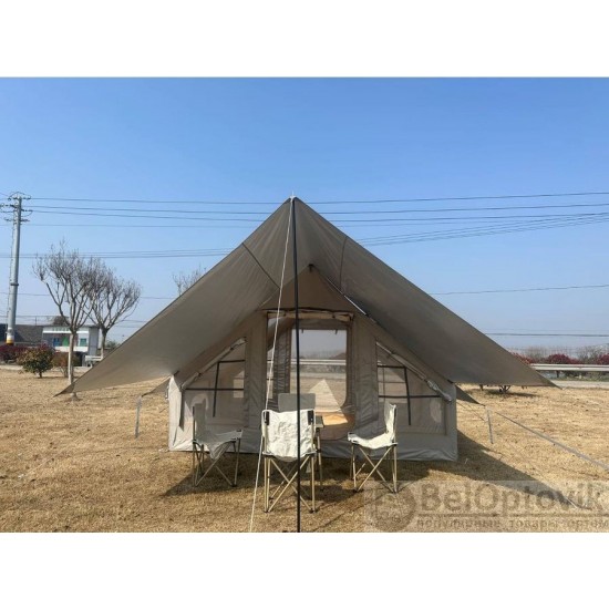 Надувная палатка Terbo-Mir & Camping 1853-6 с навесом для туризма и отдыха Надувная палатка Terbo-Mir & Camping 1853-6 с навесом для туризма и отдыха фото
