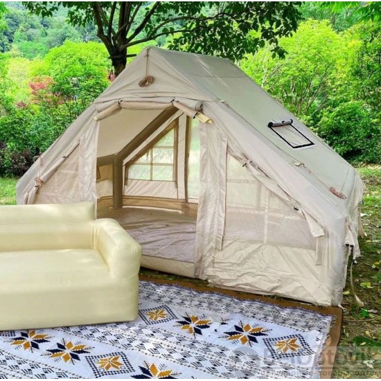 Надувная палатка Terbo-Mir & Camping 1853-6 с навесом для туризма и отдыха Надувная палатка Terbo-Mir & Camping 1853-6 с навесом для туризма и отдыха фото