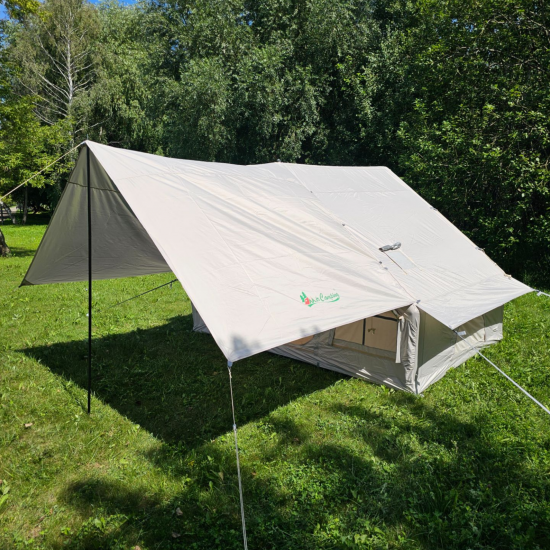 Надувная палатка Terbo-Mir & Camping 1853-6 с навесом для туризма и отдыха Надувная палатка Terbo-Mir & Camping 1853-6 с навесом для туризма и отдыха фото