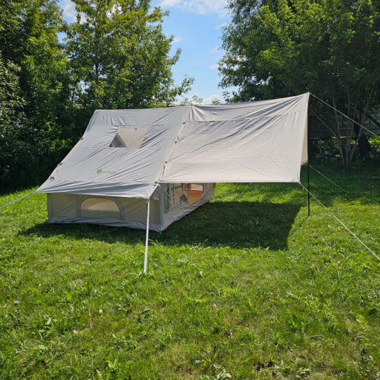Надувная палатка Terbo-Mir & Camping 1853-6 с навесом для туризма и отдыха Надувная палатка Terbo-Mir & Camping 1853-6 с навесом для туризма и отдыха фото