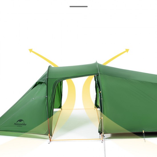 Палатка 2-местная Naturehike Opalus NH17L001-L, 20D, каркас алюминий, вес 2,5 кг Палатка 2-местная Naturehike Opalus NH17L001-L, 20D, каркас алюминий, вес 2,5 кг фото