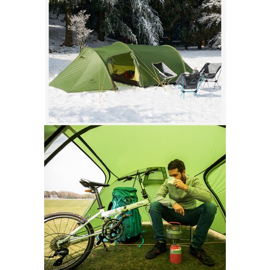 Палатка 2-местная Naturehike Opalus NH17L001-L, 20D, каркас алюминий, вес 2,5 кг Палатка 2-местная Naturehike Opalus NH17L001-L, 20D, каркас алюминий, вес 2,5 кг фото