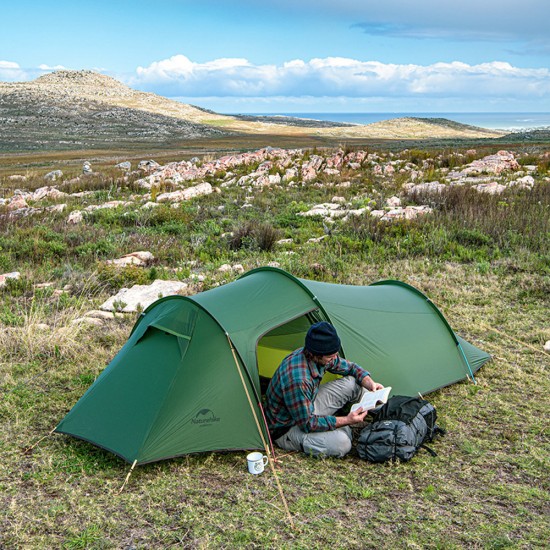 Палатка 2-местная Naturehike Opalus NH17L001-L, 20D, каркас алюминий, вес 2,5 кг Палатка 2-местная Naturehike Opalus NH17L001-L, 20D, каркас алюминий, вес 2,5 кг фото