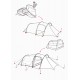 Палатка 2-местная Naturehike Opalus NH17L001-L, 20D, каркас алюминий, вес 2,5 кг Палатка 2-местная Naturehike Opalus NH17L001-L, 20D, каркас алюминий, вес 2,5 кг фото