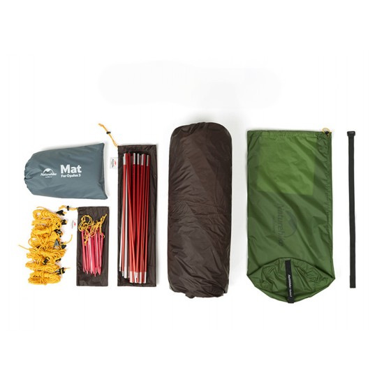 Палатка 2-местная Naturehike Opalus NH17L001-L, 20D, каркас алюминий, вес 2,5 кг Палатка 2-местная Naturehike Opalus NH17L001-L, 20D, каркас алюминий, вес 2,5 кг фото