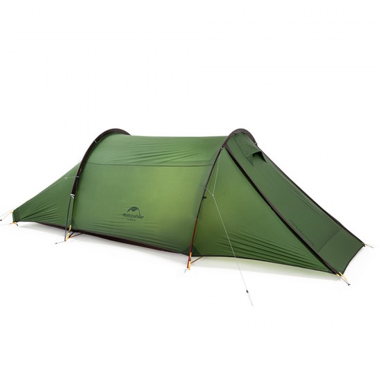 Палатка 2-местная Naturehike Сloud Tunnel NH20ZP006, 20D , алюминий каркас, навес на стойках, цвет зеленый Палатка 2-местная Naturehike Сloud Tunnel NH20ZP006, 20D , алюминий каркас, навес на стойках, цвет зеленый фото