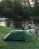 Палатка 2-местная Naturehike Сloud Tunnel NH20ZP006, 20D , алюминий каркас, навес на стойках, цвет зеленый