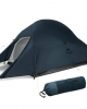 Палатка 1-местная Naturehike сверхлегкая Сloud Up Ultra-Light 1 NH18T010-T с ковриком, алюминиевый каркас, цвет сини вес 1,5 кг