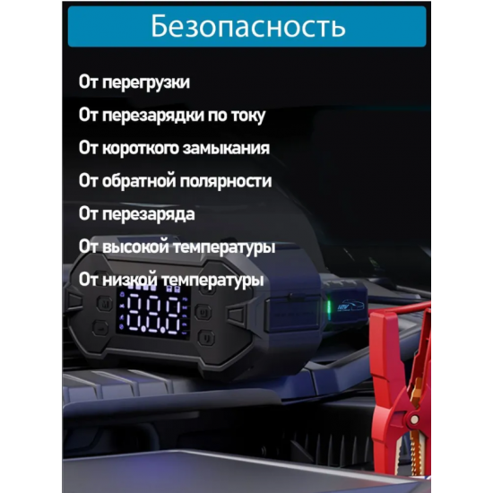Портативная электростанция ПЗУ GREEN KEEPER, емкость 20000 мАч ПЗУ с компрессором Портативная электростанция ПЗУ GREEN KEEPER, емкость 20000 мАч ПЗУ с компрессором фотография