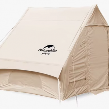 Надувная 6-местная палатка Naturehike Extend Air кемпинговая для туризма и отдыха, цвет песочный