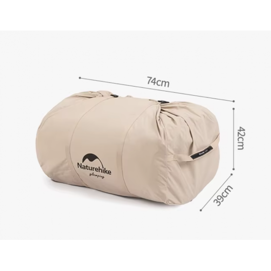 Надувная 6-местная палатка Naturehike Extend Air для кемпинговая для туризма и отдыха, цвет песочный Надувная 6-местная палатка Naturehike Extend Air для кемпинговая фото