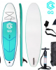 Sup board 290 см, сапборд надувной двухслойный, Сап борд, sup доска с веслом, c рюкзаком, с лишем, полный комплект