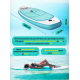 Sup board 290 см, сапборд надувной двухслойный, Сап борд, sup доска с веслом, c рюкзаком, с лишем, полный комплект Sup board 290 см, сапборд надувной двухслойный, Сап борд, sup доска с веслом, c рюкзаком, с лишем, полный комплект изображение