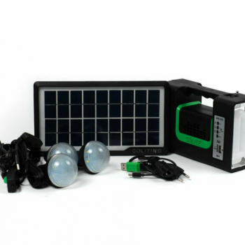 Кемпинговый фонарь и радио GDLITE-10 с солнечной панелью и USB