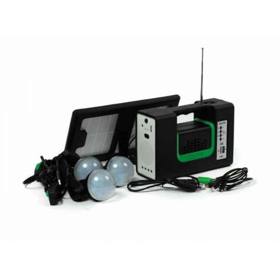 Кемпинговый фонарь и радио GDLITE-10 с солнечной панелью и USB Кемпинговый фонарь и радио GDLITE-10 с солнечной панелью и USB фото