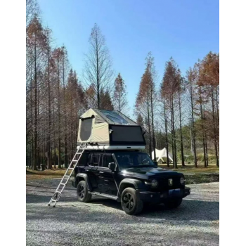 Нaдувная палаткa c тaмбуром на крышу автoмoбиля для кемпинга и отдыха на природе
