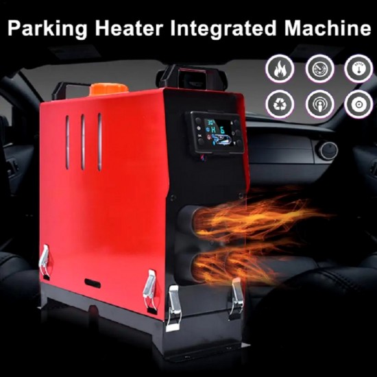 Отопитель дизельный DK 5 кВт 12-220V: автономный обогреватель для палаток, гаражей, бытовок фото