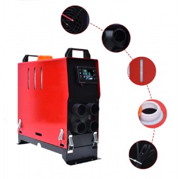 Отопитель дизельный DK 5 кВт 12-220V: автономный обогреватель для палаток, гаражей, бытовок