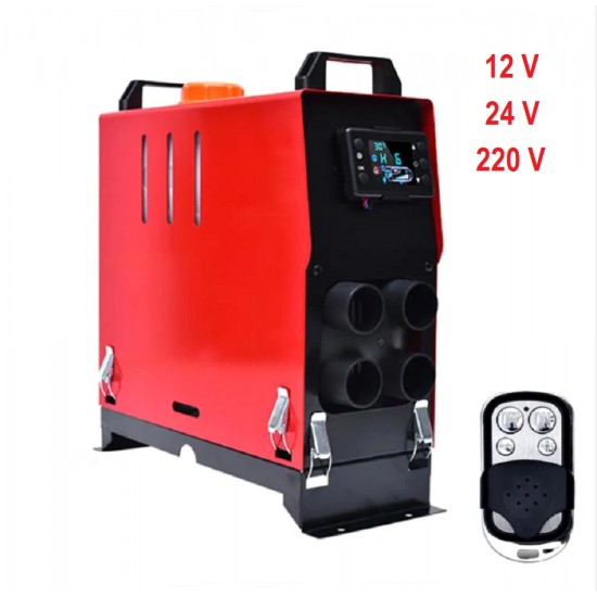 Отопитель дизельный DK 5 кВт 12-220V: автономный обогреватель для палаток, гаражей, бытовок фото