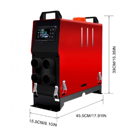 Отопитель дизельный DK 5 кВт 12-220V: автономный обогреватель для палаток, гаражей, бытовок фото