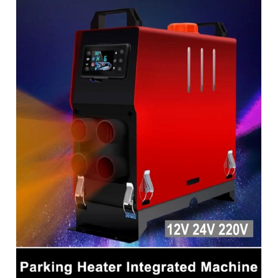 Отопитель дизельный DK 5 кВт 12-220V: автономный обогреватель для палаток, гаражей, бытовок фото