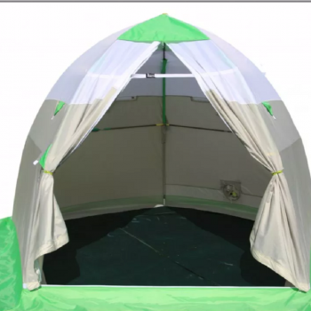 Зимняя палатка ЛОТОС 3С (цвет салатовый) с каркасом из стеклокомпозита Л3-С12