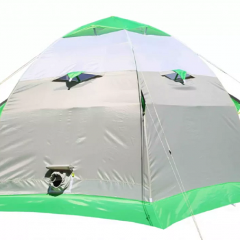 Зимняя палатка ЛОТОС 3С (цвет салатовый) с каркасом из стеклокомпозита Л3-С12