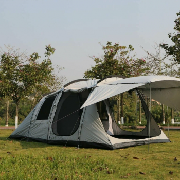 Палатка CoolWalk 5248-Р 510х290х200см, 12 мест, 2 комнаты с навесом