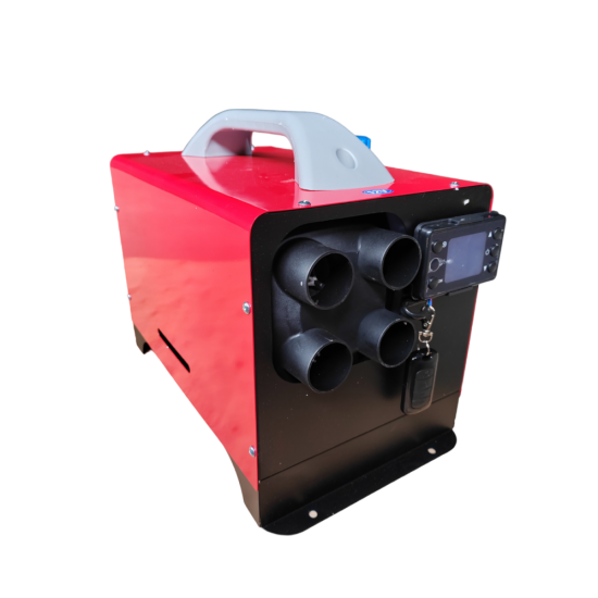 Terbo 4С красный: Воздушный переносной автономный дизельный отопитель 5 кВт (kW) 12-24-220 v фото