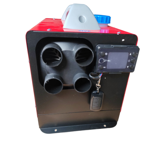 Terbo 4С красный: Воздушный переносной автономный дизельный отопитель 5 кВт (kW) 12-24-220 v фото