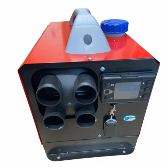 Terbo 4С красный: Воздушный переносной автономный дизельный отопитель 5 кВт (kW) 12-24-220 v фото