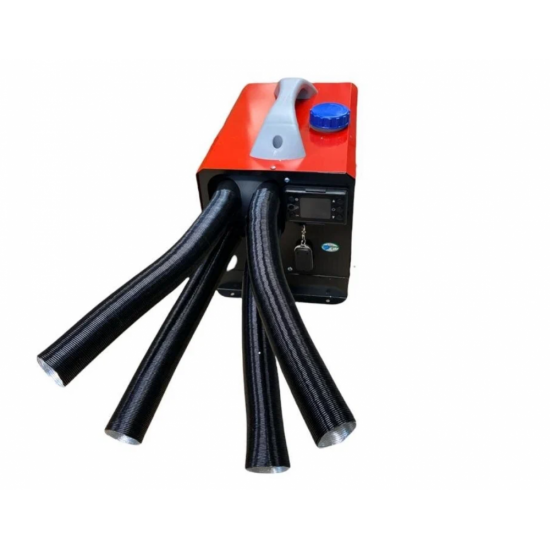 Terbo 4С красный: Воздушный переносной автономный дизельный отопитель 5 кВт (kW) 12-24-220 v фото