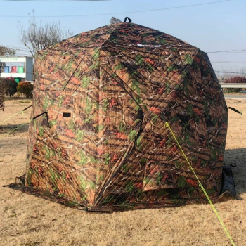 Зимняя палатка Terbo & MirCamping (камуфляж) — мобильная баня и уютный дом для рыбака