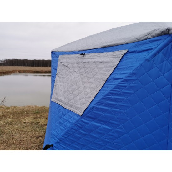 Трехслойная палатка-куб для зимней рыбалки Mircamping 2020 фото