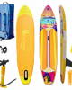 Sup board 350 см, сапборд надувной двухслойный, Сап борд, sup доска с веслом, c рюкзаком, с лишем, полный комплект
