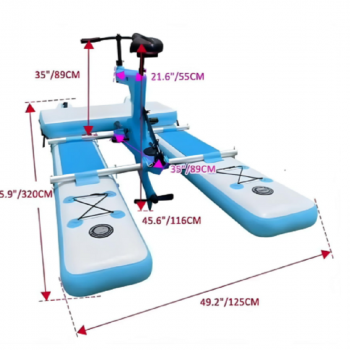 Катамаран, SUP c креслом и педалями Terbo Mir 140С, полный комплект