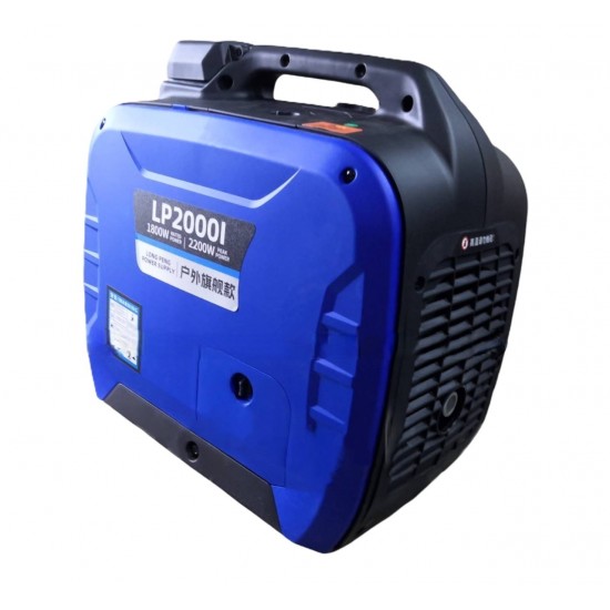 Генератор бензиновый инверторный Long Peng LP2000I 2.0 кВт | Автономное электропитание для дома, путешествий и кемпинга фото